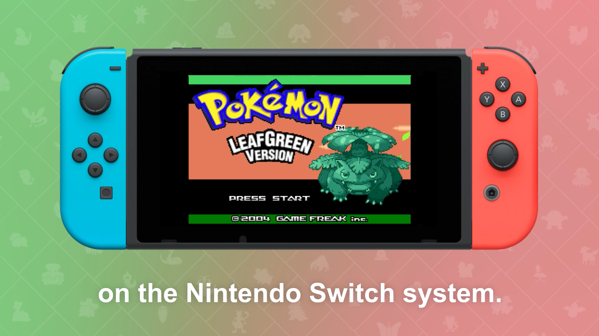 Nintendo Switch グリーン レッド leaf_green_trailer